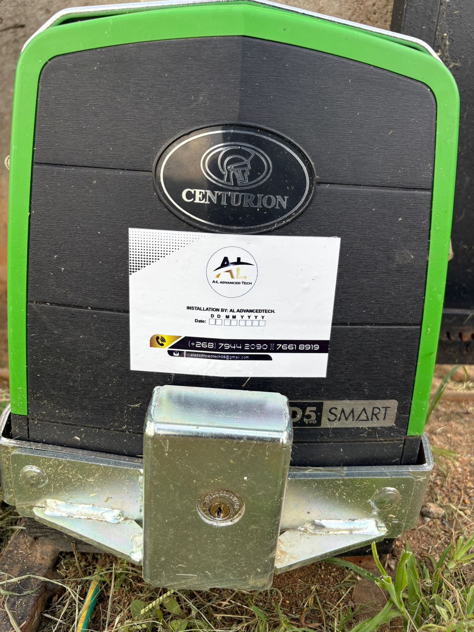 Centurion automated gate motor